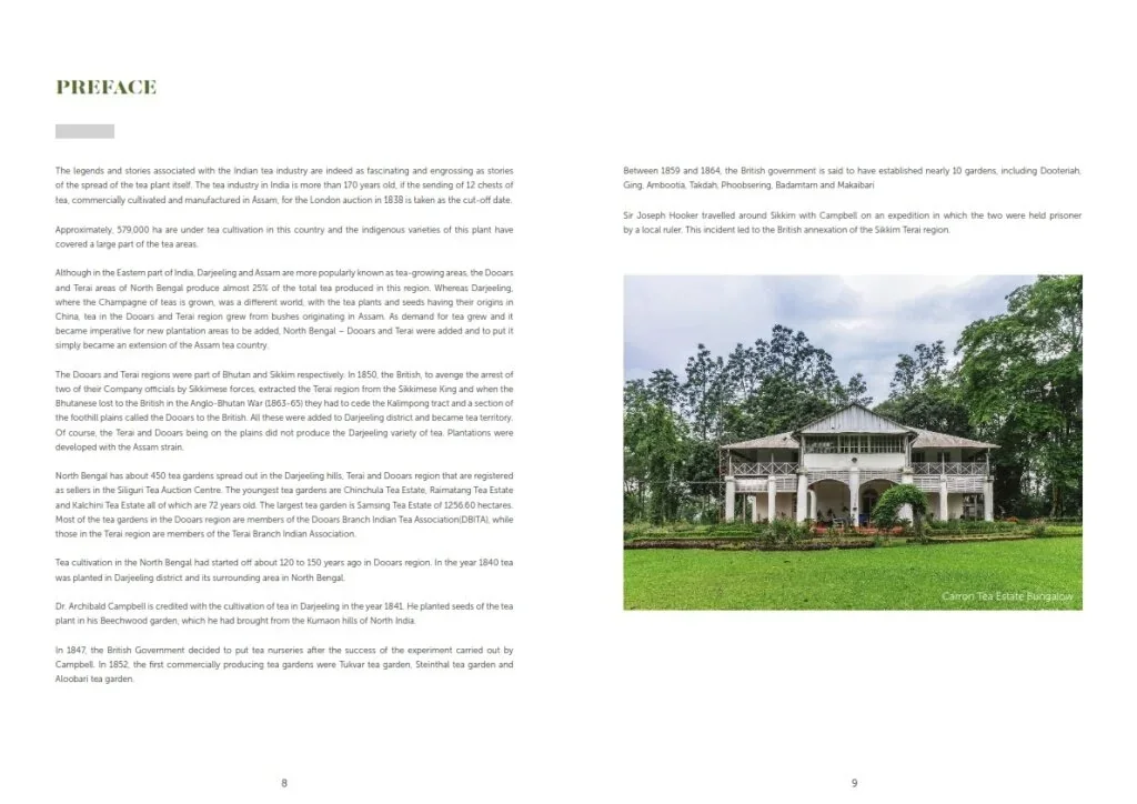 Burra Bungalows of North Bengal - inside spread 1