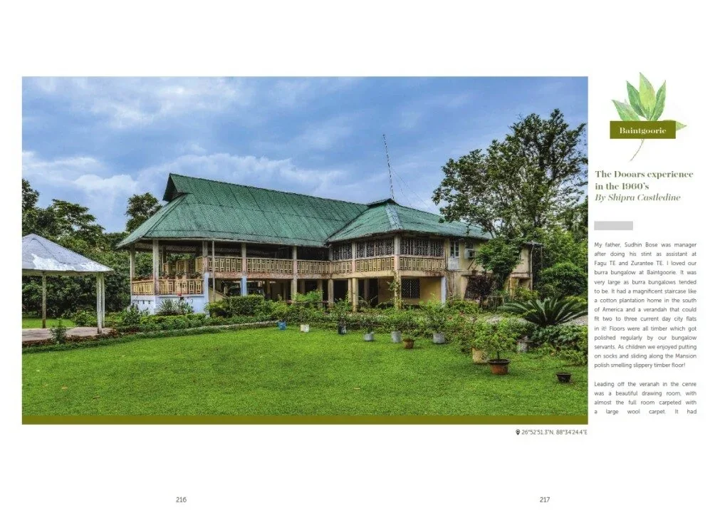 Burra Bungalows of North Bengal - inside spread 6